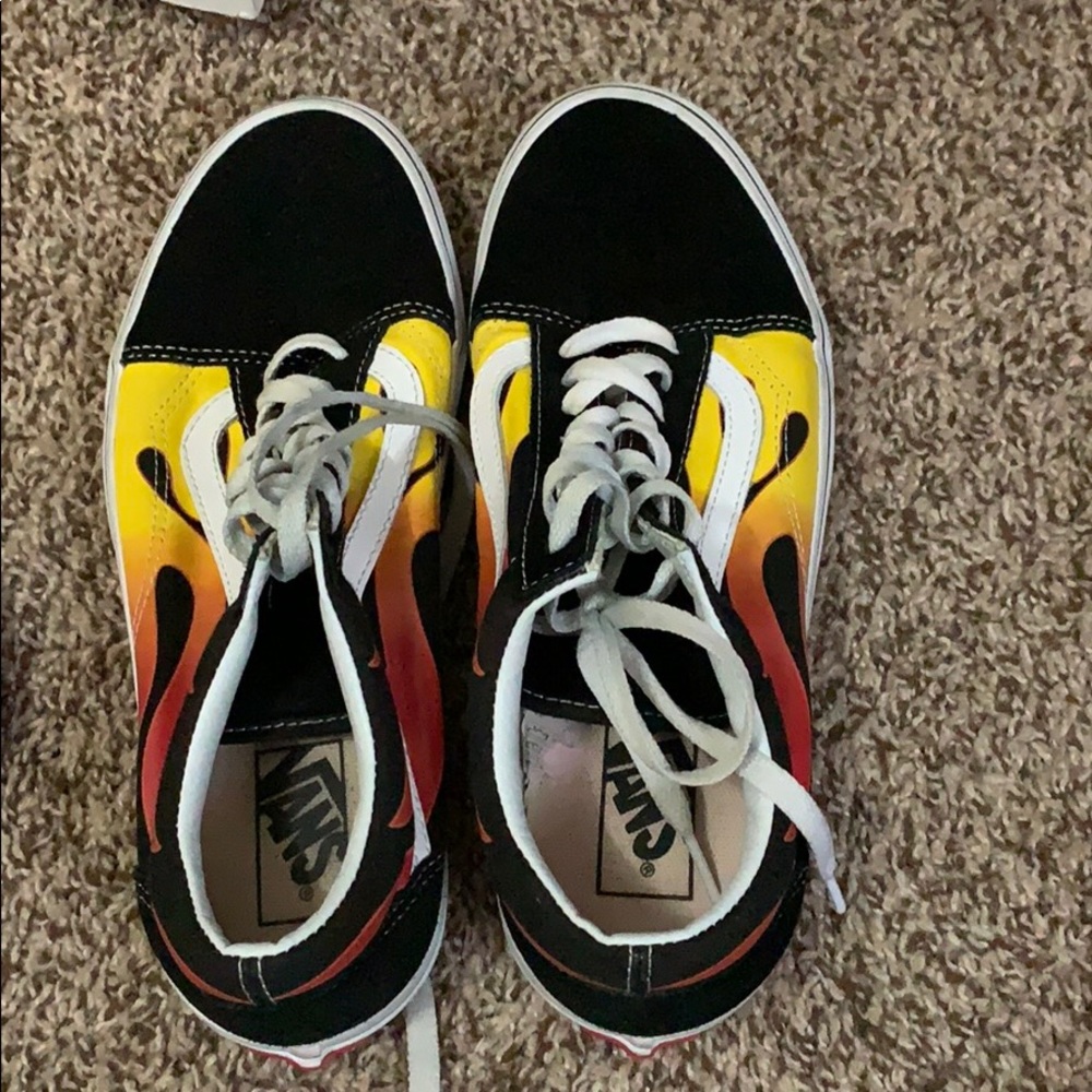 Flame Old Skool Vans